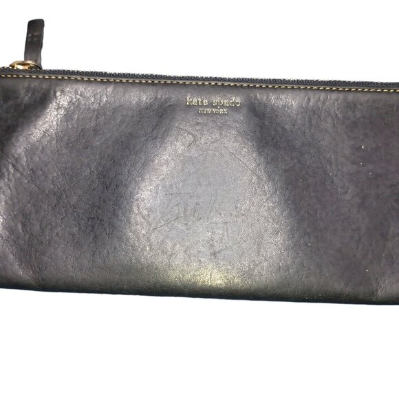Kate Spade New York Leather Wallet Cosmetic pouch - Picture 1 of 3